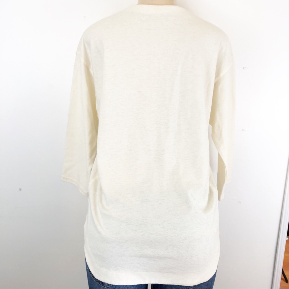 SOLD Madewell Libra Lace-up Long Sleeve Shirt - Picture 4 of 6